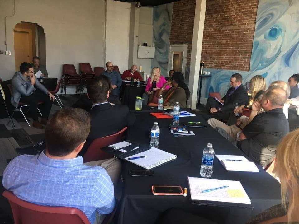 Members of a BusinessGPS chapter, St. Louis